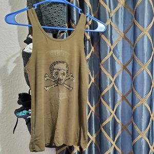 Skull tank top
